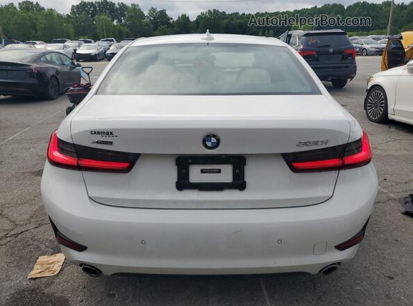 3MW5R7J03L8B33488 2020 BMW 3 SERIES White Rear view