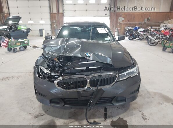 3MW5R7J04M8C03677 2021 BMW 7 SERIES Gray Widok zestawu wskaźników