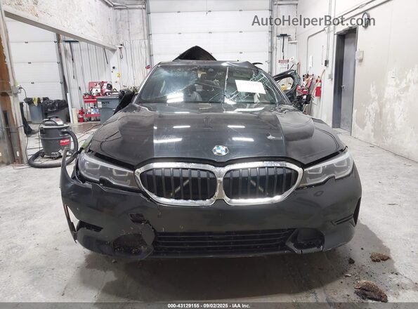 3MW5R7J05N8C54882 2022 BMW 3 SERIES Black Widok zestawu wskaźników