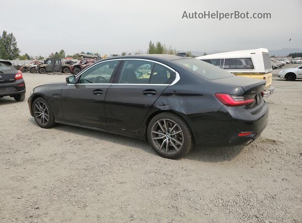 3MW5R7J07L8B08268 2020 BMW 3 SERIES Black უკანა მარცხენა
