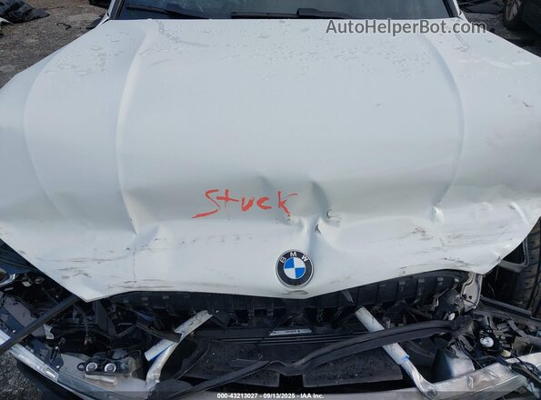 3MW5U7J04L8B29688 2020 BMW 3 SERIES White Rear view