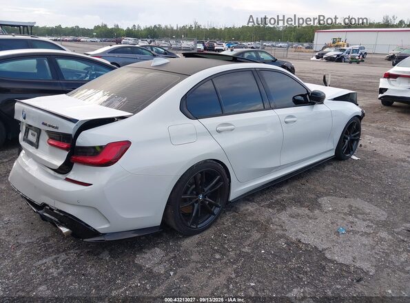 3MW5U7J04L8B29688 2020 BMW 3 SERIES White Rear right