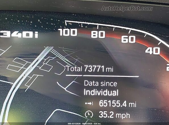 3MW5U7J06N8C25602 2022 BMW 3 SERIES Black 