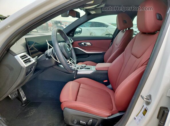 3MW69CW04S8F44029 2025 BMW 3 SERIES White Front interior view
