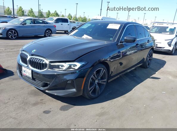 3MW69FF05R8E54612 2024 BMW 3 SERIES Black Vista tres cuartos delantera izquierda