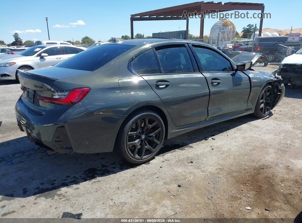 3MW69FT08S8F19706 2025 BMW M3 Gray უკანა მარჯვენა
