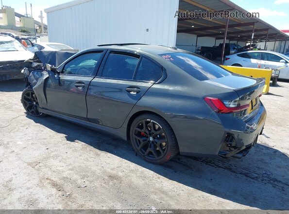 3MW69FT08S8F19706 2025 BMW M3 Gray უკანა მარცხენა
