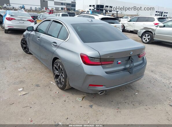 3MW89CW06S8F04799 2025 BMW 3 SERIES Gray Հետևի ձախ