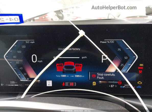 3MW89CW06S8F04799 2025 BMW 3 SERIES Gray Հետևի նստատեղերի տեսք
