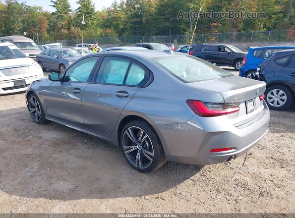 3MW89FF00P8D01707 2023 BMW 3 SERIES Gray Trasero izquierdo