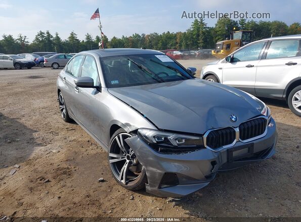 3MW89FF00P8D01707 2023 BMW 3 SERIES Gray Vista frontal