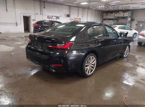3MW89FF00P8D57937 2023 BMW 3 SERIES Черный Задняя правая четверть