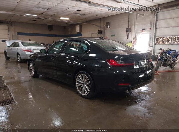 3MW89FF00P8D57937 2023 BMW 3 SERIES Черный Задняя левая четверть