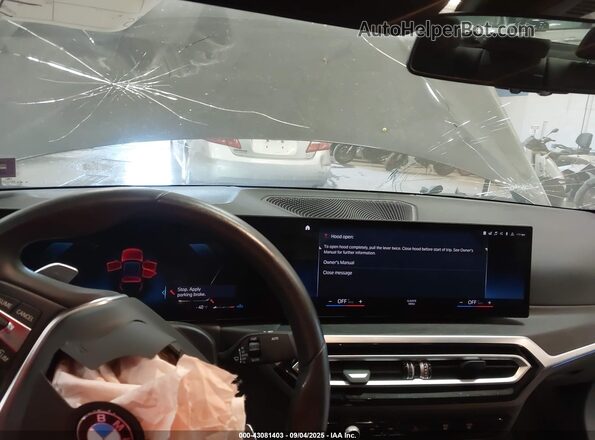 3MW89FF00P8D57937 2023 BMW 3 SERIES Черный Вид задних сидений