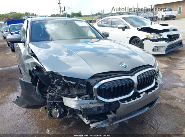 3MW89FF02P8D12613 2023 BMW 3 SERIES Gray Vista frontal