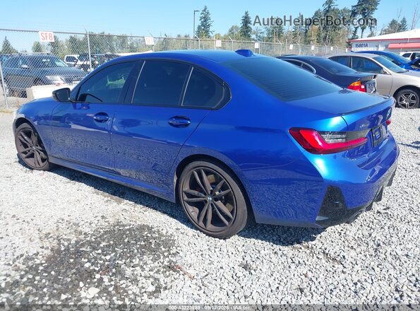 3MW89FF05R8E09890 2024 BMW 3 SERIES Blue Задня ліва чверть