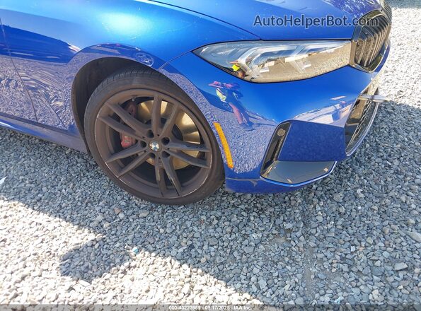 3MW89FF05R8E09890 2024 BMW 3 SERIES Blue Вид спереду