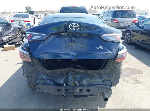 3MYDLBYV0HY176988 2017 TOYOTA YARIS IA Dark Blue 