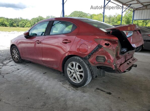 3MYDLBYV0JY301090 2018 TOYOTA YARIS Red 