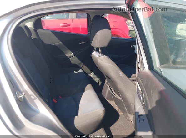 3MYDLBYV0JY323963 2018 TOYOTA YARIS IA Silver Vista de la etiqueta del VIN