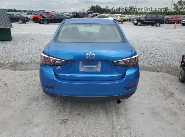 3MYDLBYV3JY314674 2018 TOYOTA YARIS Синий 