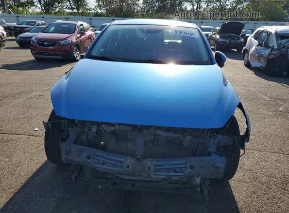 3MYDLBYV4JY317714 2018 TOYOTA YARIS Blue 