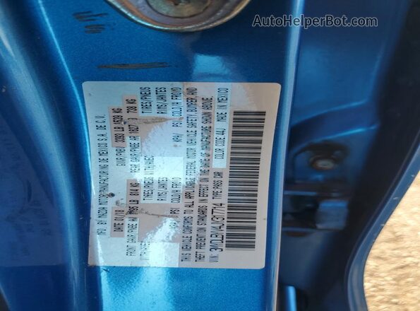 3MYDLBYV4JY317714 2018 TOYOTA YARIS Blue 