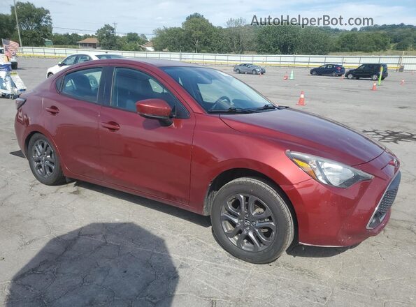 3MYDLBYV5LY702301 2020 TOYOTA YARIS Red 
