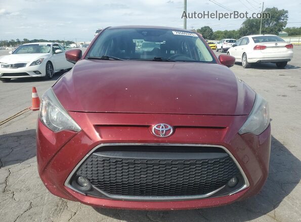 3MYDLBYV5LY702301 2020 TOYOTA YARIS Red 