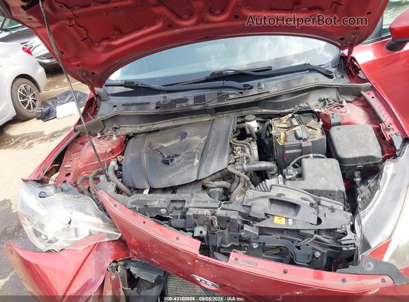 3MYDLBYV7HY165146 2017 TOYOTA YARIS IA Red Հետևի տեսք
