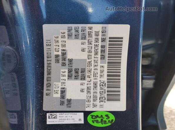 3MZBN1M38JM195247 2018 MAZDA 3 Blue 