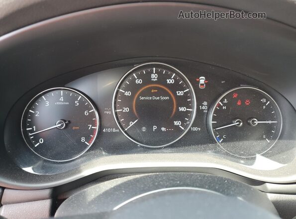 3MZBPABM6PM367435 2023 MAZDA 3 Серый Вид щитка приборов