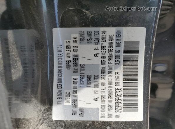 3MZBPABM6PM367435 2023 MAZDA 3 Серый Вид подкапотного пространства