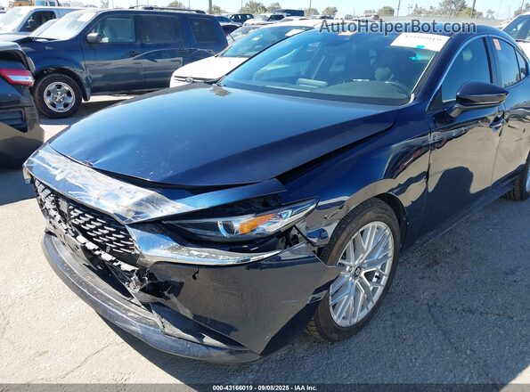 3MZBPACL6LM133800 2020 MAZDA 3 Dark Blue Widok z przodu