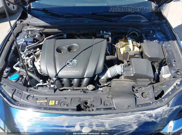 3MZBPACL6LM133800 2020 MAZDA 3 Dark Blue Widok z tyłu