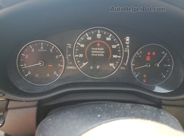 3MZBPBEM1LM125776 2020 MAZDA 3 Red Սարքավորումների վահանակի տեսք