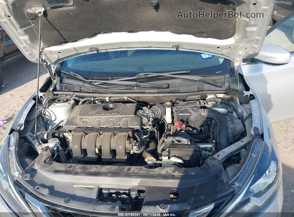 3N1AB7AP0HY207253 2017 NISSAN SENTRA Серебряный Вид сзади