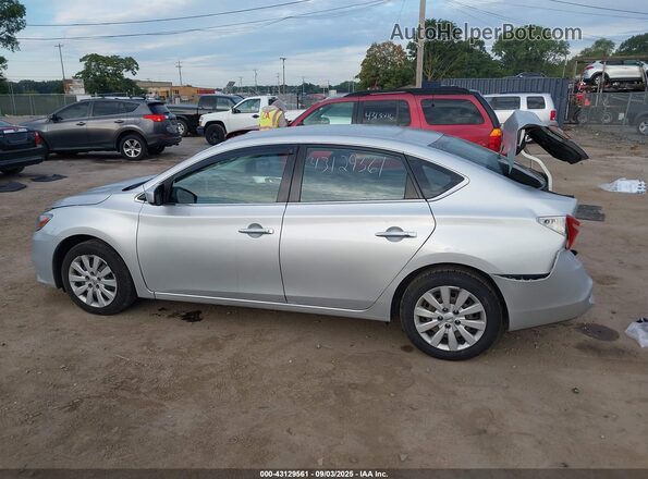 3N1AB7AP0JY295744 2018 NISSAN SENTRA Серебряный 