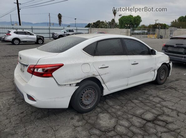 3N1AB7AP0JY301316 2018 NISSAN SENTRA White Հետևի աջ