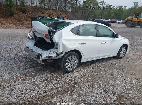 3N1AB7AP1JY248125 2018 NISSAN SENTRA White Trasero derecho