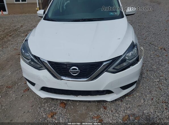 3N1AB7AP1JY248125 2018 NISSAN SENTRA White Vista del cuadro de instrumentos
