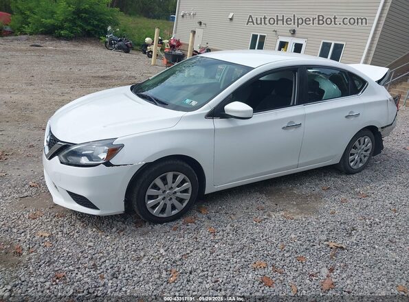 3N1AB7AP1JY248125 2018 NISSAN SENTRA White Vista tres cuartos delantera izquierda