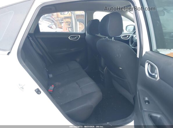 3N1AB7AP5JY274999 2018 NISSAN SENTRA White VIN კოდის სტიკერის ხედი