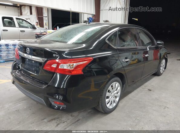 3N1AB7AP7GL653542 2016 NISSAN SENTRA Black Trasero derecho
