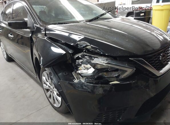 3N1AB7AP7GL653542 2016 NISSAN SENTRA Black Vista frontal