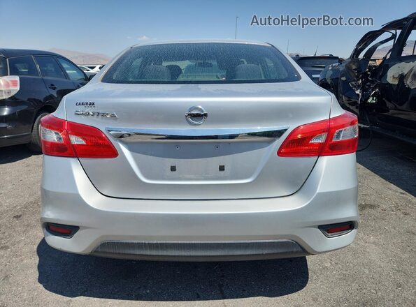 3N1AB7AP8GY283219 2016 NISSAN SENTRA Silver Вид ззаду