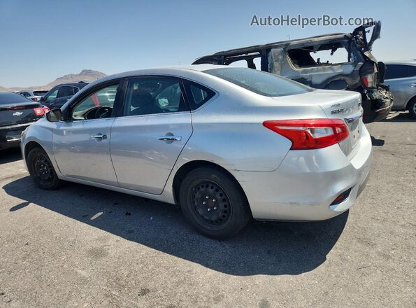 3N1AB7AP8GY283219 2016 NISSAN SENTRA Silver Задня ліва чверть