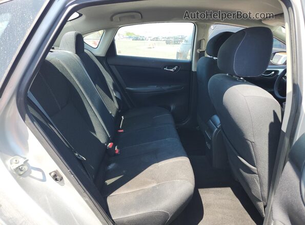 3N1AB7AP8GY283219 2016 NISSAN SENTRA Silver Вид задніх сидінь