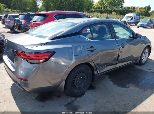3N1AB8BV0LY291392 2020 NISSAN SENTRA Gray 