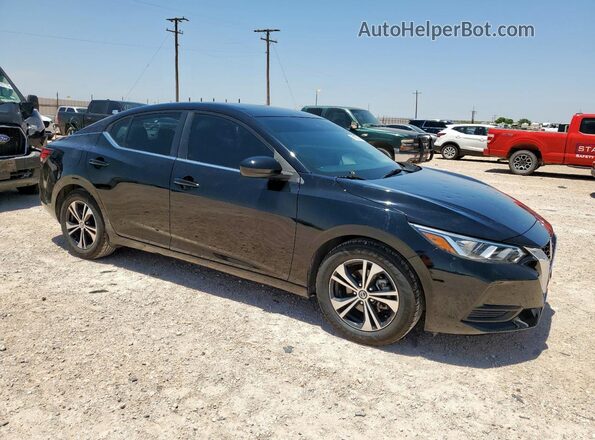 3N1AB8CV0MY256139 2021 NISSAN SENTRA Black 